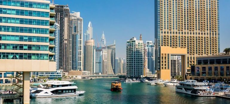 The Dubai Marina - one of the best running tracks in Dubai.