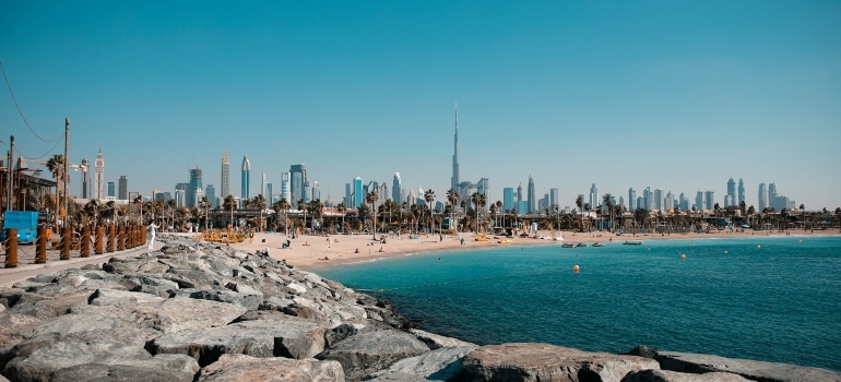 Beach in Dubai