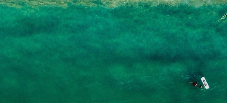 Person on Jumeirah Beach